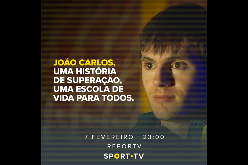 Reportv “Por outro olhar” do atleta João Carlos venceu o Festival de Cinema de Desporto